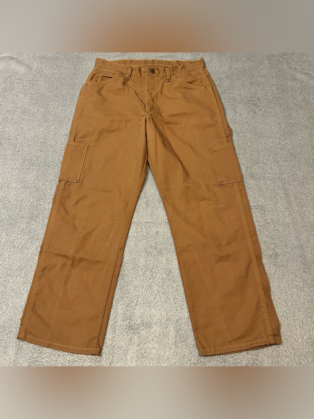 Bulwark FR Excel Flame Resistant Carpenter Pants Brown 34x30 Workwear